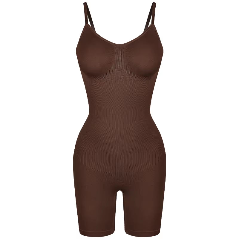 New Bodysuit Shapewear Women Tank Top Tummy Control Full Body Shaper anti Chafing Shorts Slimming Waist Trainer Butt Lifter